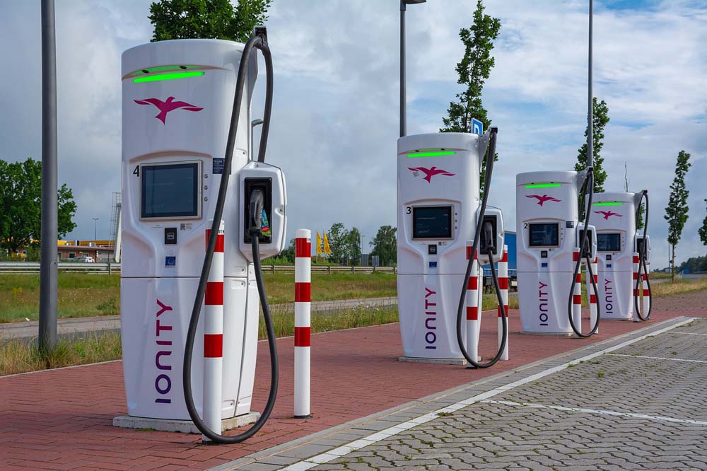 Borne de recharge rapide, La Palmyre